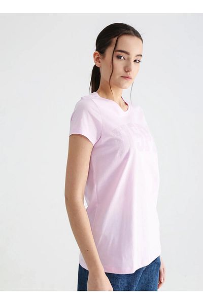 U.S. Polo Assn. Printed Crew Neck Women's Basic T-shirt