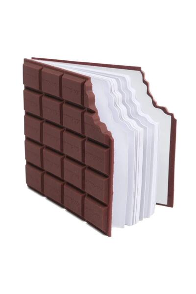 Mofy Baby Chocolate Shaped Scented 80 Sheets Mini Notepad