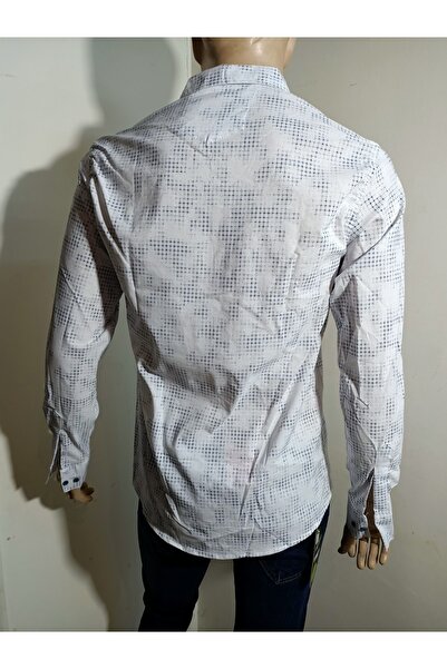 PACHOZ Спортивна сорочка зі струнким кроєм та ґудзиками на комірі