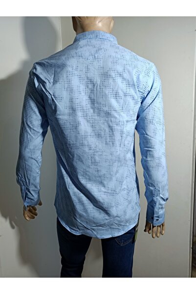 PACHOZ Спортивна сорочка зі струнким кроєм та ґудзиками на комірі