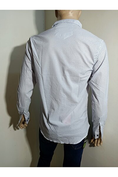 PACHOZ Спортивна сорочка зі струнким кроєм та ґудзиками на комірі