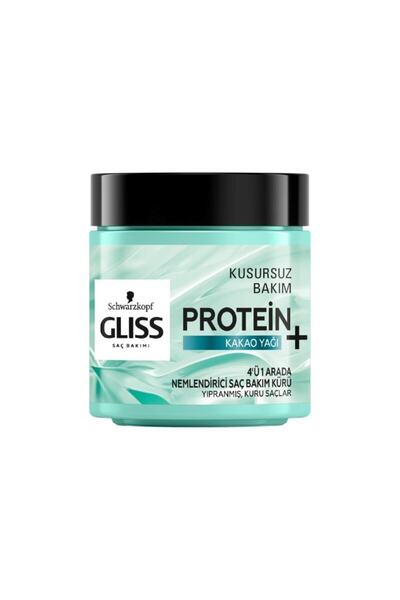 Gliss Moisturizing Protein + Cocoa Butter 4 in 1 Hair Care Cream 400 Ml X 3 Pieces