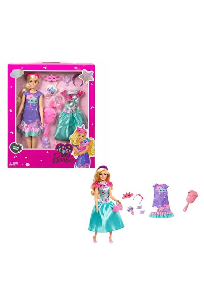 Barbie Ilk Bebeğim Delüks Bebek Oyun Seti Hmm66
