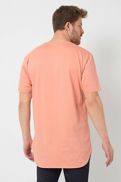 AMAZING CRASH Ανδρικό μπλουζάκι Basic Crew Neck Long Fit με φούστα