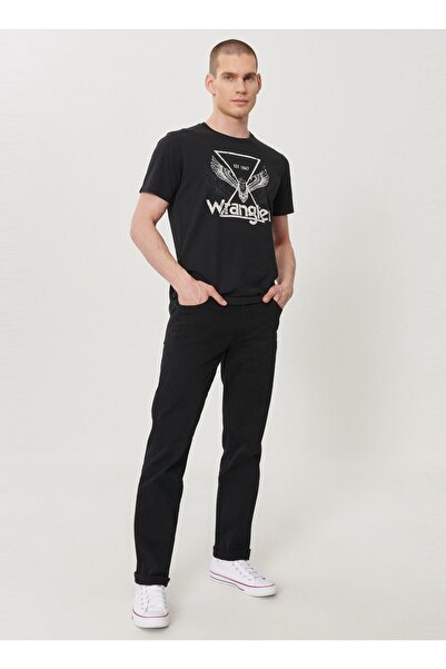 WRANGLER Normal Bel Straight Siyah Erkek Chino Pantolon W211842001_Arizona