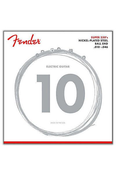 FENDER 250r 1046 Electric Guitar String Nickel Plated Steel Ball End