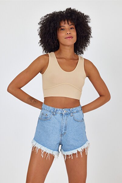 ASEDE Жіночий топ на бретельках з фігурним кроєм