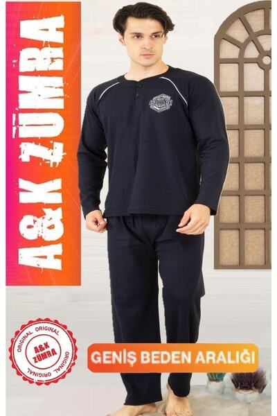 A&K ZÜMRA Combed Cotton Economical Summer Men's Pajama Set