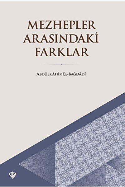 Türkiye Diyanet Vakfı Yayınları Mezhepler Arasındaki Farklar / / 9786257205658