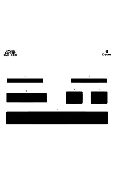 meriç cockpit design ميريتش ®   سكودا فافوريت توربيدو أمامي مطلي باللون الأسو...