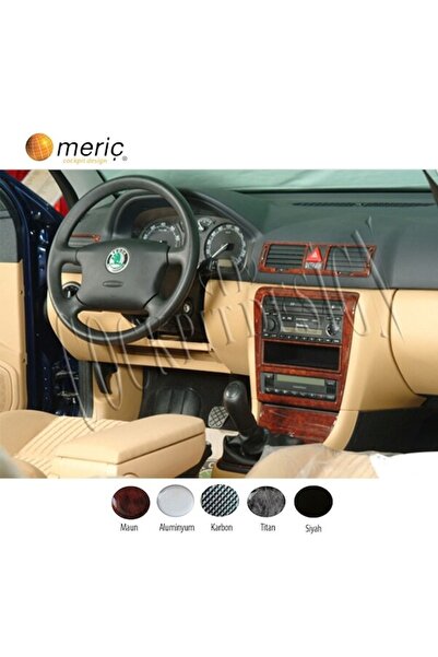 meriç cockpit design ميريتش ®   سكودا اوكتافيا توربيدو امامي مطلي اسود لامع 1...