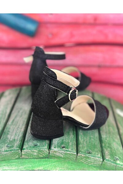 Surpie Shoes Çocuk Topuklu Ayakkabı, Tek Bantlı Topuklu Ayakkabı