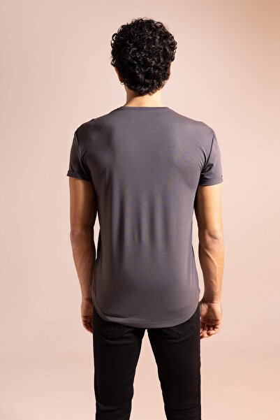 DeFacto Μακρύ μπλουζάκι με μακρύ μανίκι με λαιμόκοψη με λαιμόκοψη N2104azbk81