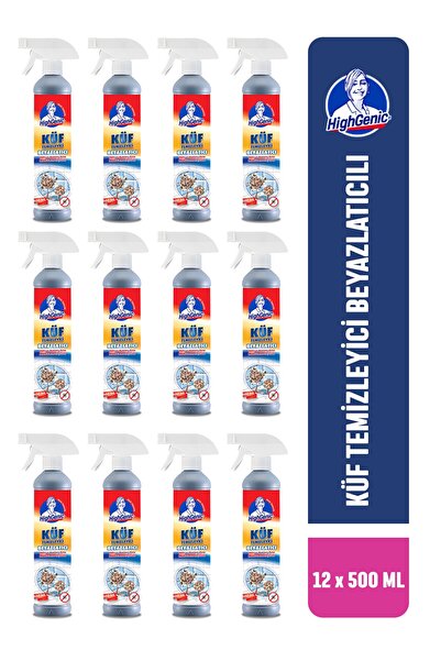 Highgenic Küf Temizleyici Beyazlatıcı 500 ml 12 Adet