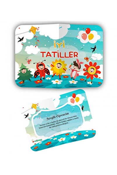 Kitap Bilgini Yayınları Mutlu Çocuklar Karne Kılıfı (6 Adet)