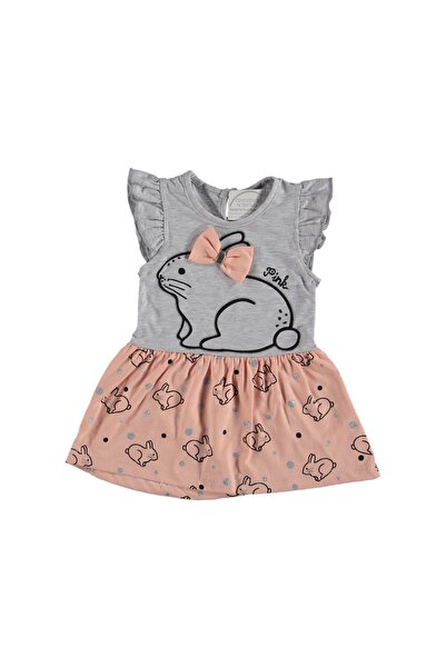 Buqete فستان بناتي بطبعة أرنب