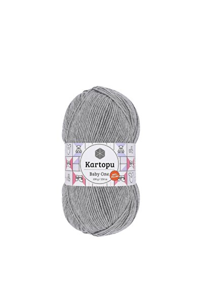 Körfez Hobi Market كارتوبو بيبي ون K1000 (رمادي) خيط حياكة يدوي مضاد للوبر / ...