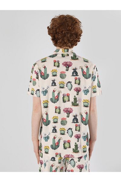 Colin's Men's Short Sleeve Shirt - Regular Fit, Printed and Multicolored