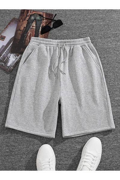 prtnc protonic White T-shirt & Gray Shorts Set