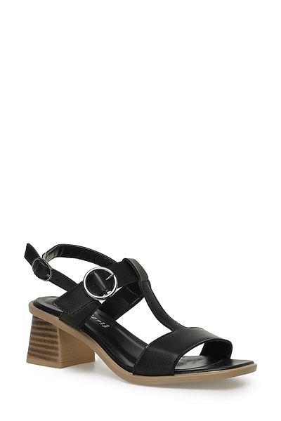 Polaris 319203.Z 3Fx Black Women's Heeled Sandals