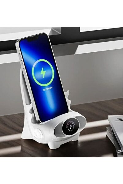 Coverzone 3 In 1 Kablosuz Şarj Istasyonu /telefon Tutucu Masaüstü 15w Qi Ipho...