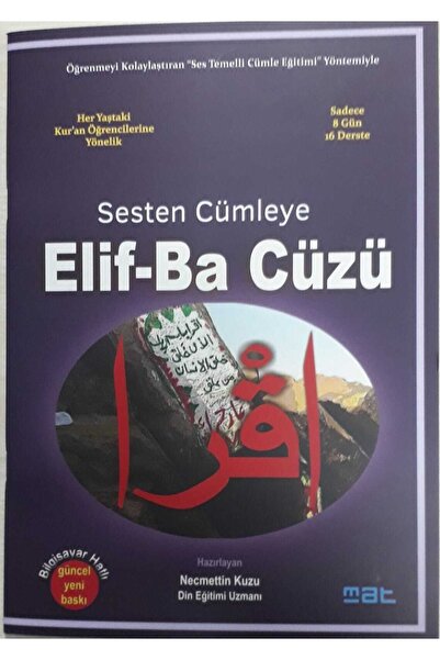 Mat Kitap Sesten Cümleye Elif-ba Cüzü