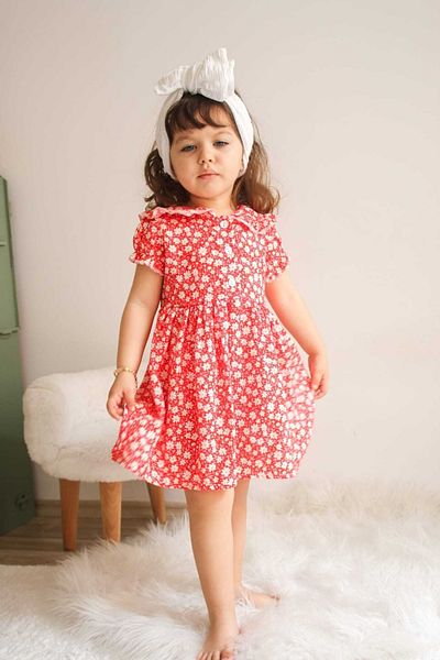 hira kids collection Girl's Summer Floral Dress