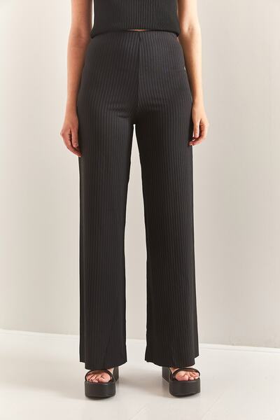 Bianco Lucci Dámské kalhoty s elastickým pasem