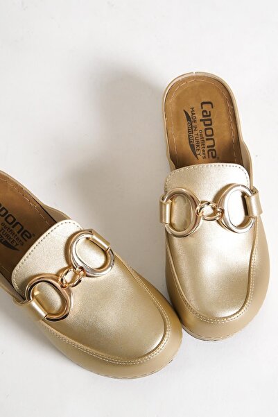 Capone Outfitters Papuci de mama cu toc pană, anatomici, moi, confortabili