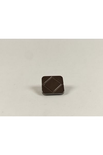 Kariyer Astar 20 Pieces in 2 Cm Shiny Nickel Plain Snaps Package