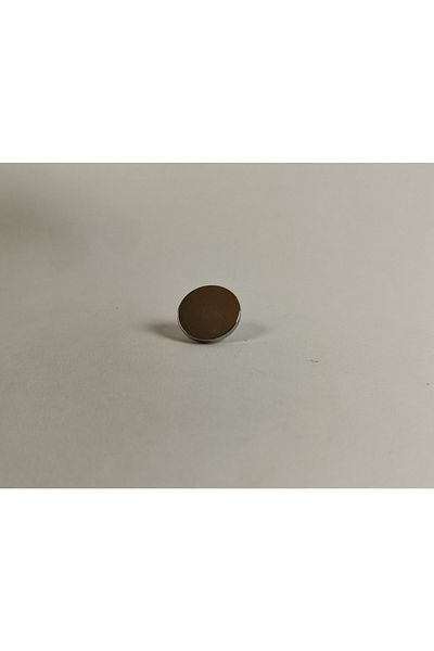 Kariyer Astar 25 Pieces in 1.2 Cm Gold Plain Snaps Package