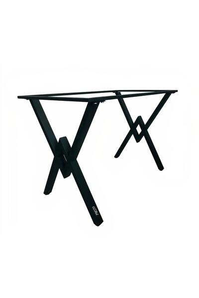 Presto Klump X Ayak Retro Metal Masa Ayağı 60x130