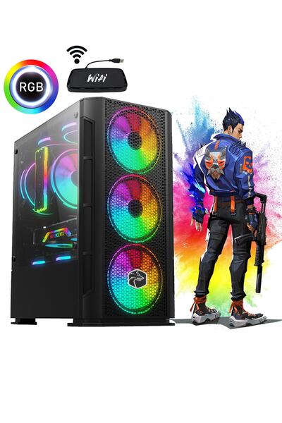 Gamepage Rfx20 Amd Ryzen 5 3600 32gb 512gb Ssd Rx550 4gb Masaüstü Oyuncu Bilg...