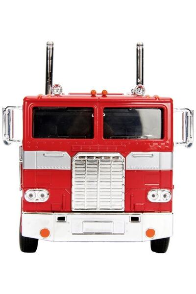 Genel Markalar Transformers G1 Optimus Prime 1:24 Ölçek Die-Cast Model Araç