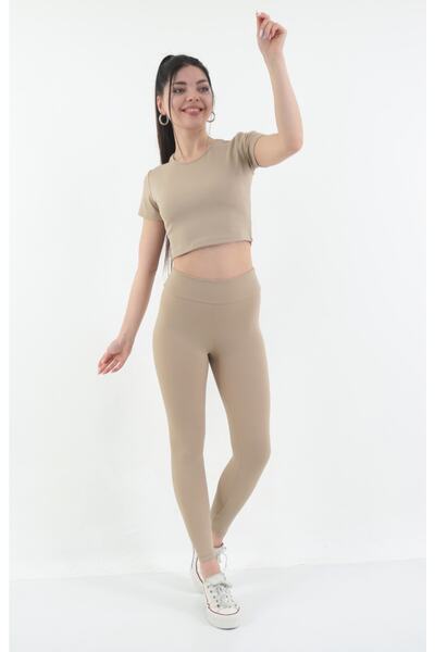 buzzard Ženske duge bež Rebrasto tajice