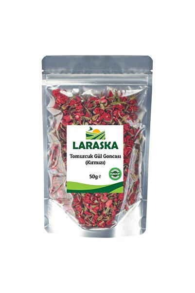 Laraska توموركوك روز شاي الورد المجفف باللون الأحمر 50 جرام