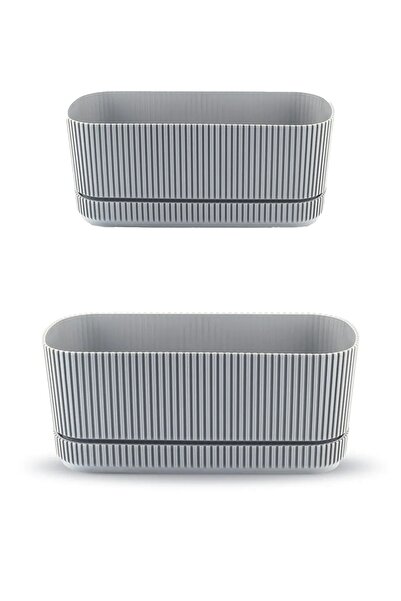 TEMMUZ HOME Pera Uzun Ikili Set No1 No2 Modern Çiçek Sukulent Kaktüs Ve Bitki...