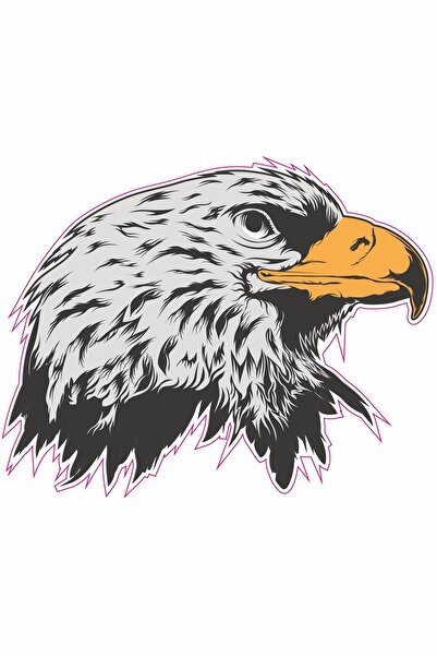 LİPYOS ملصق إيجل للدراجة النارية والخوذة والكمبيوتر المحمول والسيارة مقاس 8 ×...