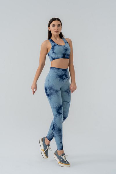 GYMXPRO Sutien de recuperare fără cusături Tie-Dye