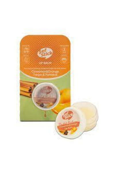 ŞEF Stick Lip Jar Cinnamon Orange 10 Ml