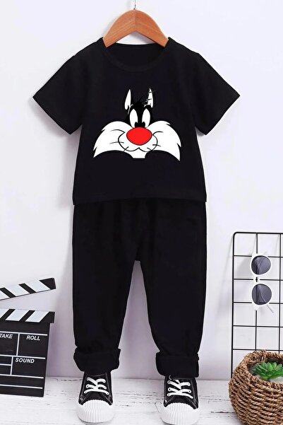 Keywest Сylvester Принсовий Oversize Футболка Спортивний костюм Дитячий комплект