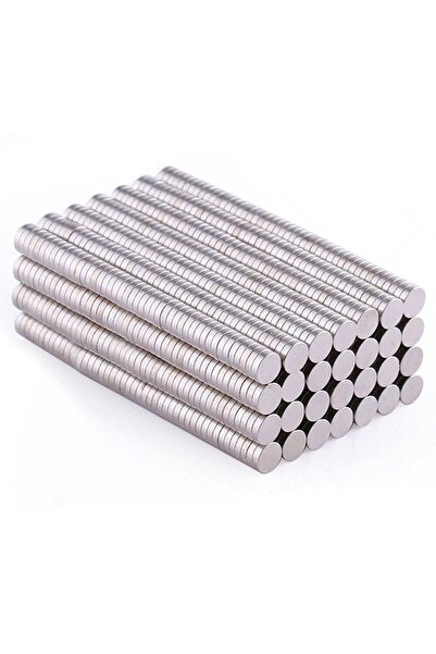 Hdg Minicik Magnetler Yuvarlak Neodyum Mıknatıs Magnetler Çap:5mm Kalınlık 1,5 Mm - 10 Adet