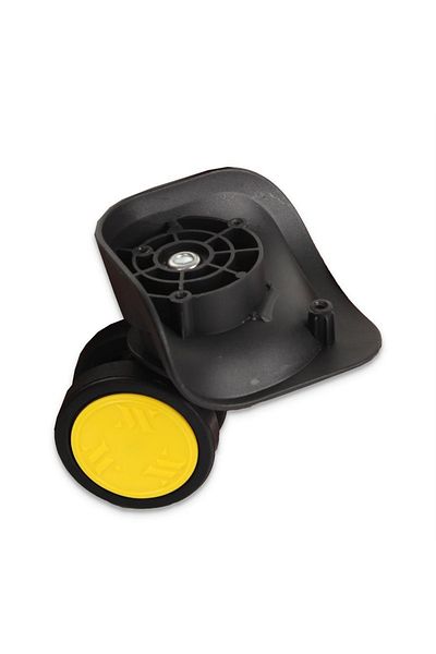 My Valice Suitcase Wheel Double Caster 01 4 Pieces Yellow