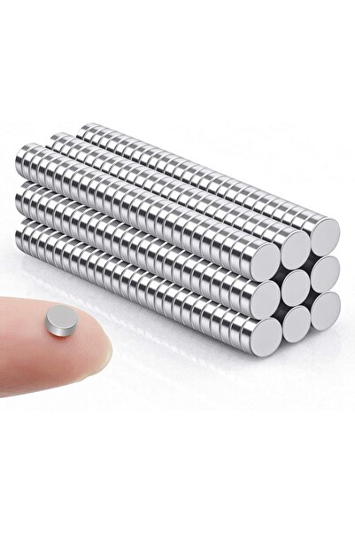 Hdg 20 Adet Yuvarlak Mini Neodyum Mıknatıs Magnet Çap: 5 Mm Kalınlık : 2 Mm