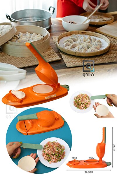 QNİAY Dough Opener Dough Pressing Ravioli Raw Pastry Poğaç Dough Rolling And ...