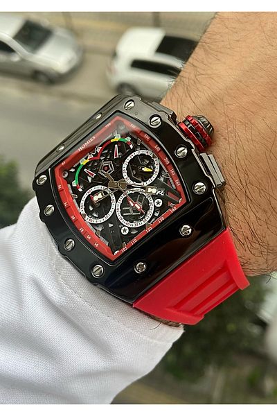 Homies Brand Silicone Cord Square Men's Watch