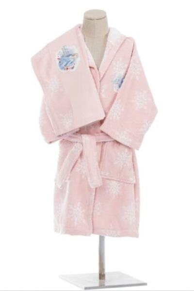 Özdilek Frozen Trust Lisanslı Kız Havlu Bornoz Set 11/12 Yaş
