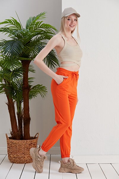 Green Hill Sweatpants Summer Plain Model