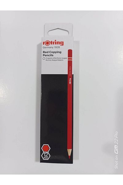 Rotring قلم رصاص أحمر (12 قطعة)