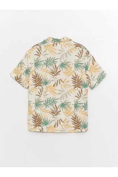 LC Waikiki Lcw Baby Patterned Short Sleeve Baby Boy Shirt